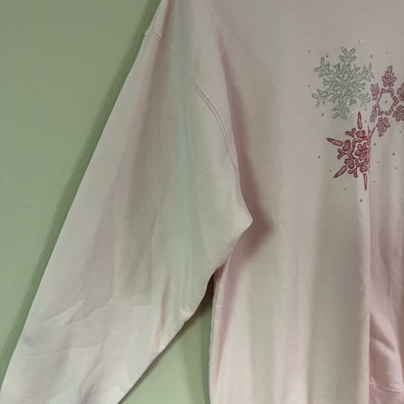 Pink Layered crew neck - Picture 4 of 4